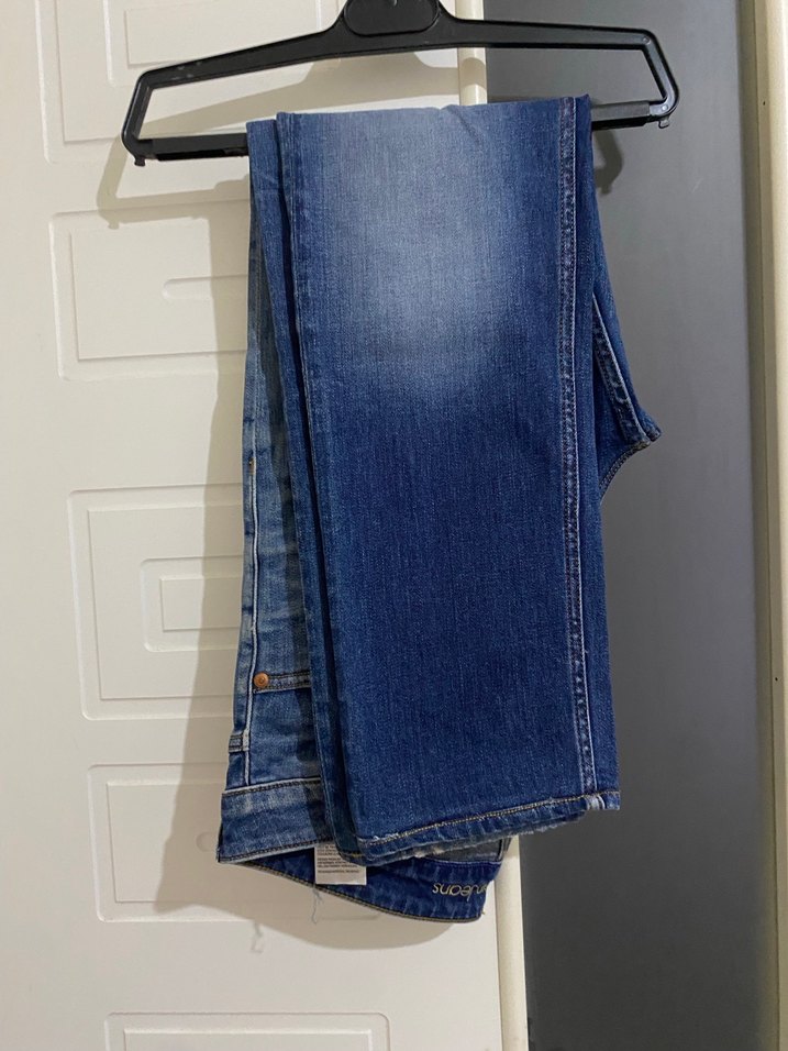 Navy Renk Kot Pantolon - calvin clein - Görsel 2