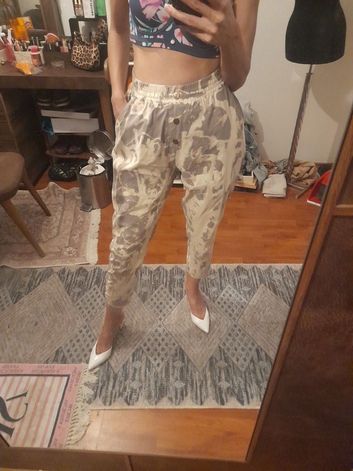 pantolon batık desenli - Görsel 2