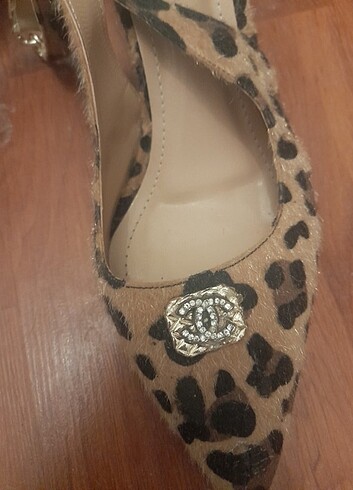 Chanel Leopar ayakkabı /çanta /39 /40 uyumlu