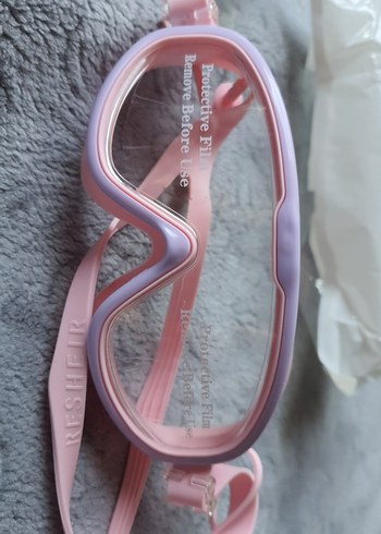 Pembe Elastik Kulak Tıkaçlı Çocuk Yüzücü Gözlüğü yurtdışından - Görsel 2