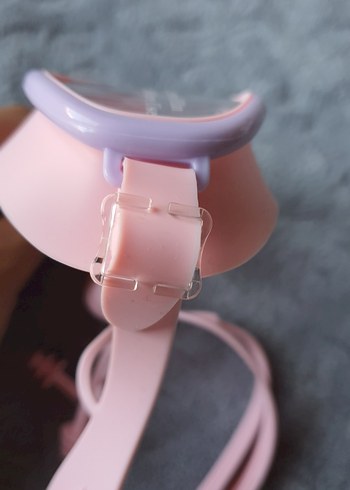 Pembe Elastik Kulak Tıkaçlı Çocuk Yüzücü Gözlüğü yurtdışından - Görsel 5