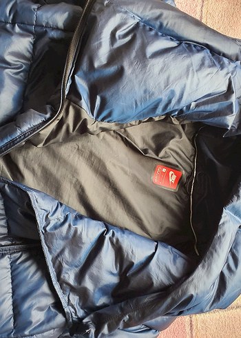 Nike Erkek Lacivert Kapüşonlu Kaz tüyü Uzun Mont - Görsel 3