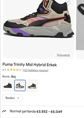 Renkli kış botu puma 41 kadın - Görsel 5