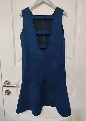 Mango süet elbise - Görsel 2