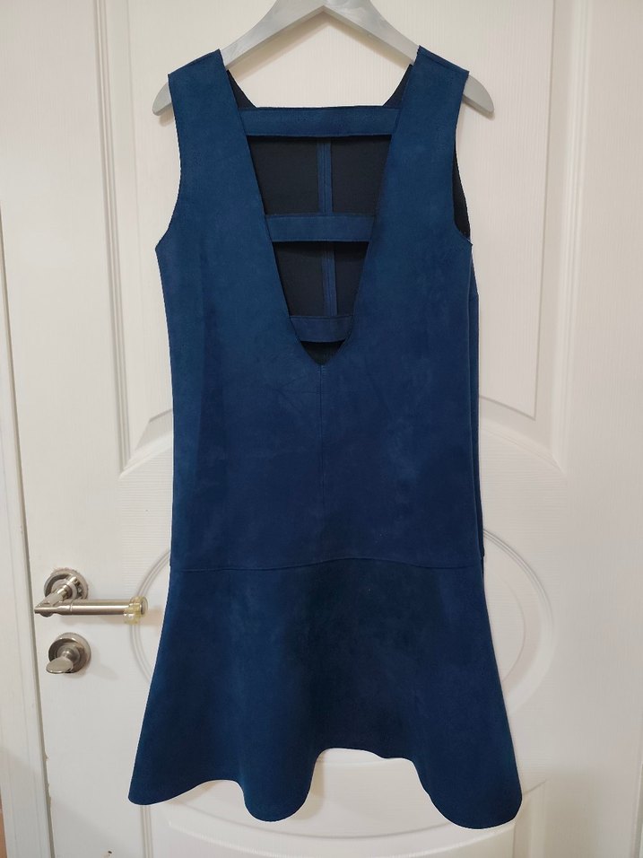 Mango süet elbise - Görsel 2