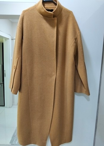 Bej Uzun Kollu Minimalist Kaban