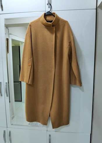 Tuğba&Venn Bej Uzun Kollu Minimalist Kaban