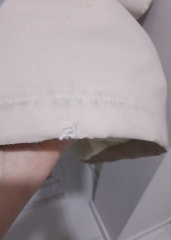 Bej Kadın Uzun Boy Yağmurluk - Görsel 10