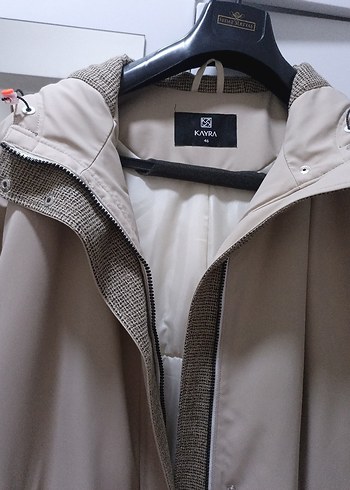 Bej Kadın Uzun Boy Yağmurluk - Görsel 8