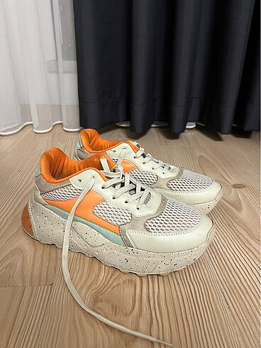 Elle Yüksek Taban Sneakers