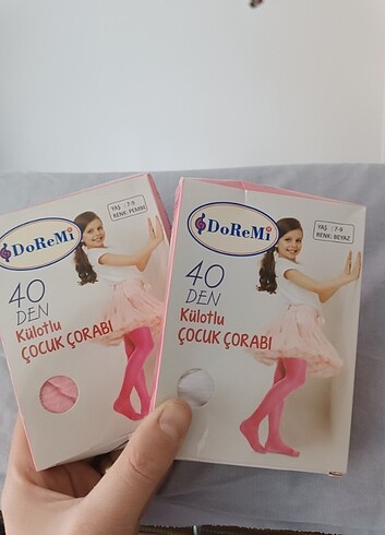 Doremi kız çocuk külotlu çorap