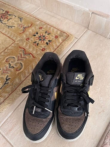 37,5 Beden siyah Renk Nike air force 1 shadow