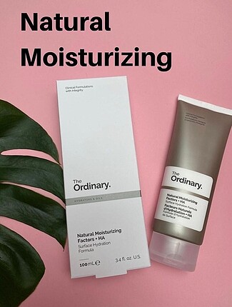 The Ordinary Natural Moisturizing + HA