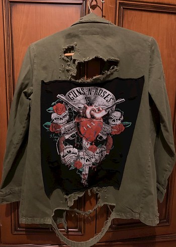 Zara Guns N Roses Ceket - Görsel 2