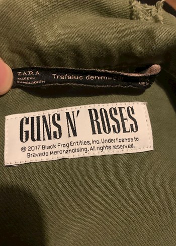 Zara Guns N Roses Ceket - Görsel 3