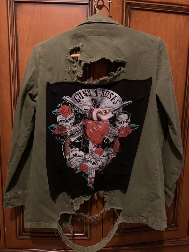 Zara Guns N Roses Ceket - Görsel 2