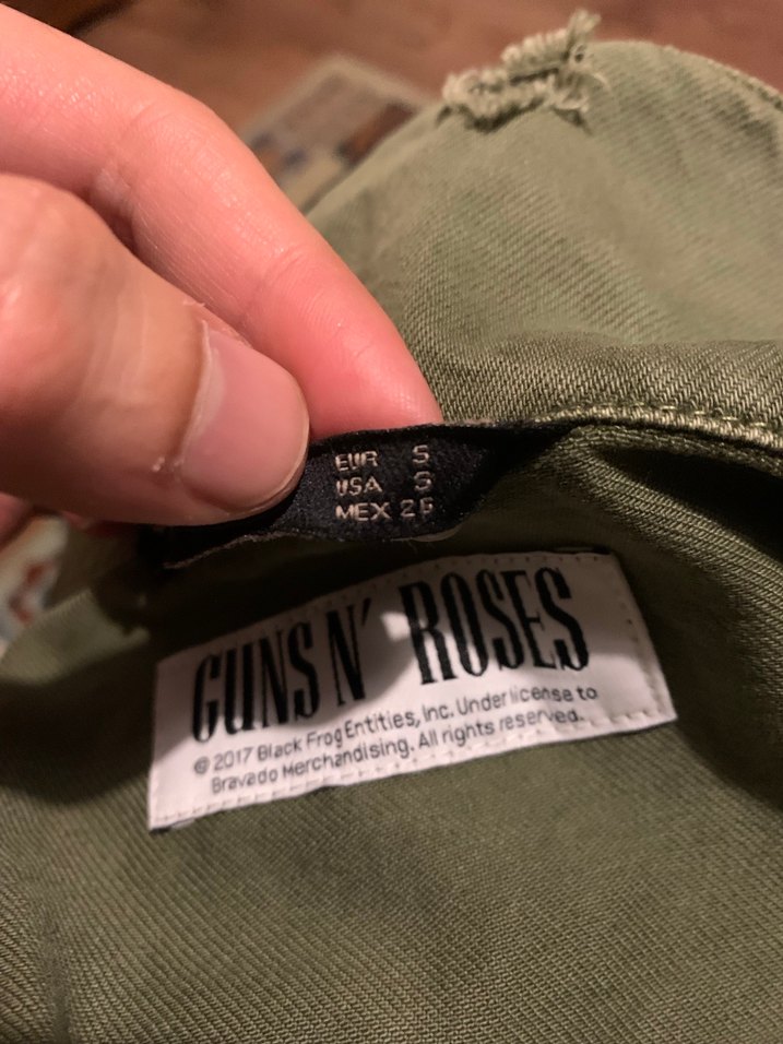 Zara Guns N Roses Ceket - Görsel 4