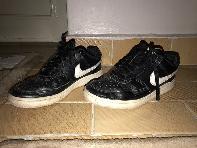 38 Beden siyah Renk Siyah Nike Court Vision Sneaker