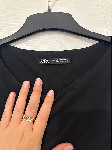 xs Beden siyah Renk Zara basic elbise