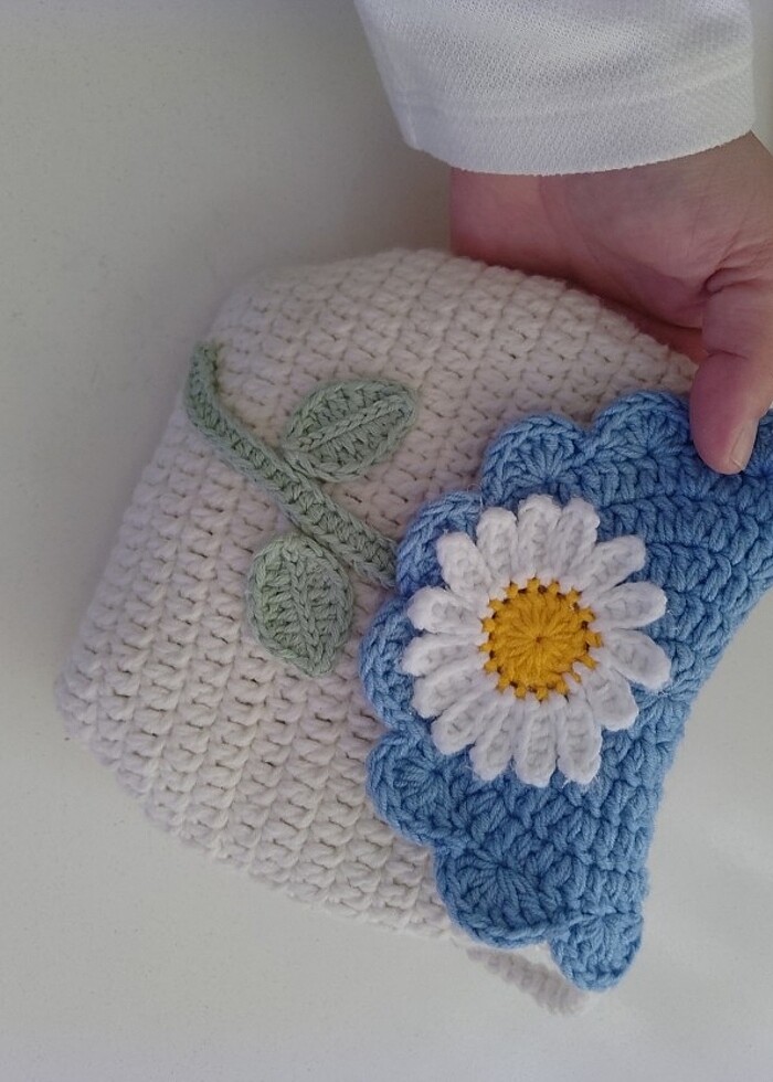 Örgü çocuk çantası  - Görsel 4