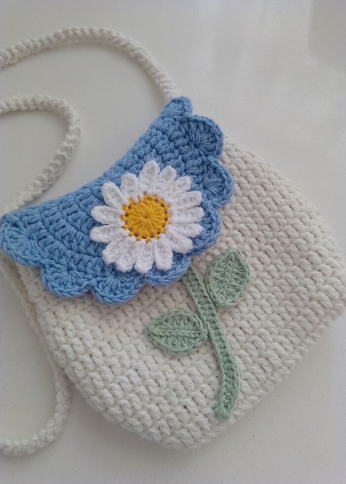 Örgü çocuk çantası  - Görsel 5