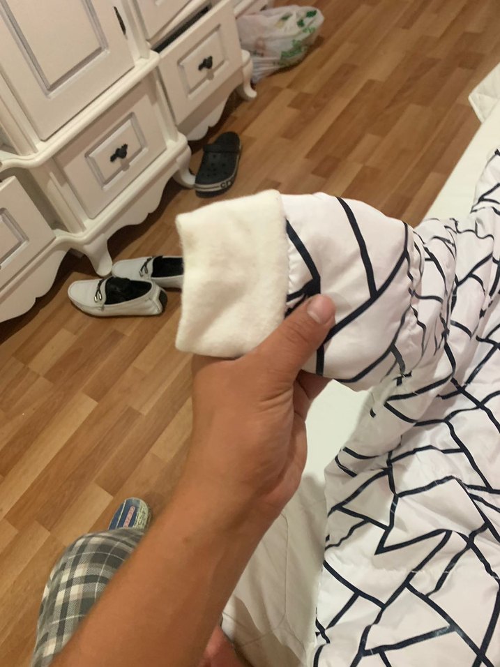 Bebek Kız Beyaz Desenli Tulum - Görsel 5