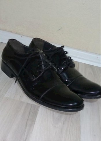 Siyah Klasik Erkek düğün Ayakkabısı - Görsel 2