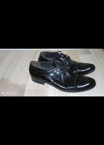 Siyah Klasik Erkek düğün Ayakkabısı - Görsel 6