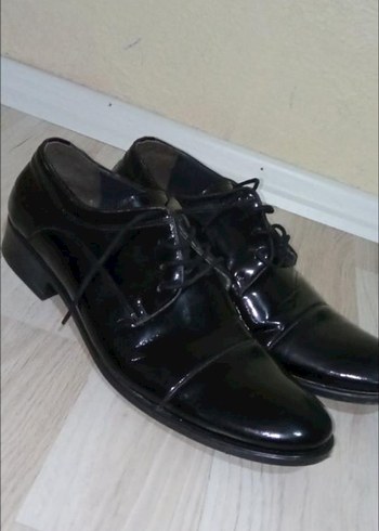 Siyah Klasik Erkek düğün Ayakkabısı - Görsel 3