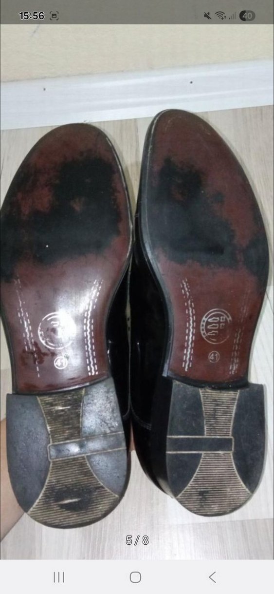 Siyah Klasik Erkek düğün Ayakkabısı - Görsel 5