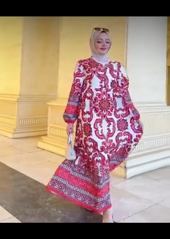 Bohem Tarzı Uzun Salaş Elbise - Görsel 4