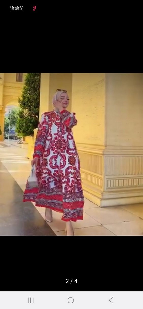 Bohem Tarzı Uzun Salaş Elbise - Görsel 2