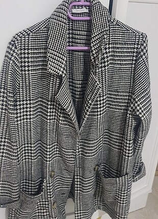 Blazer ekoseli ceket