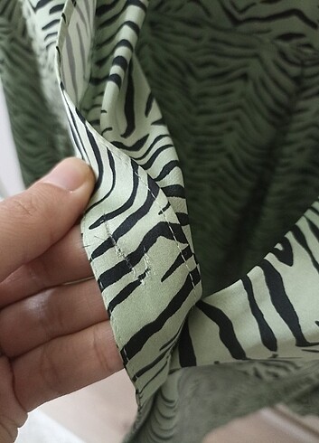 Zara Zara zebra desen gömlek