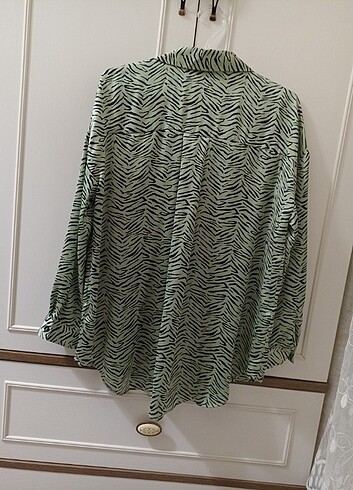 s Beden çeşitli Renk Zara zebra desen gömlek