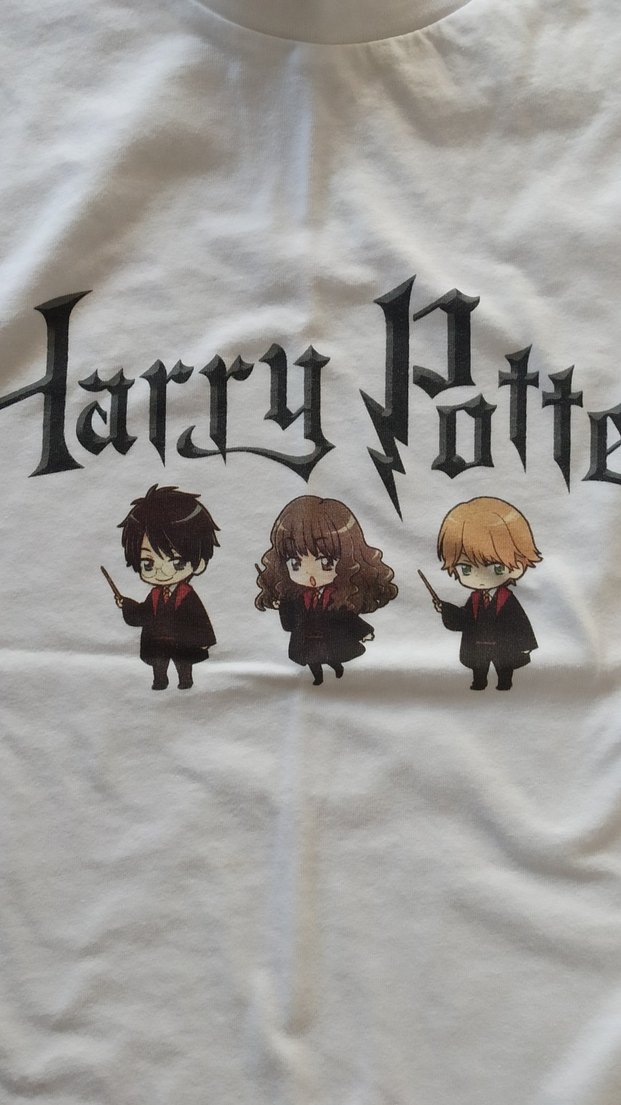 Kız Çocuk Harry Potter Baskılı Tişört - Görsel 3