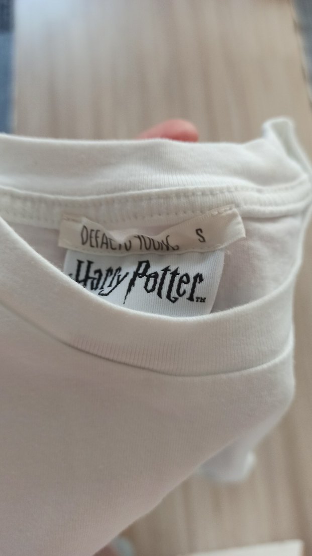 Kız Çocuk Harry Potter Baskılı Tişört - Görsel 4