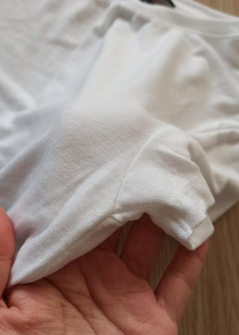 Beyaz 3lü Tişört - Görsel 9