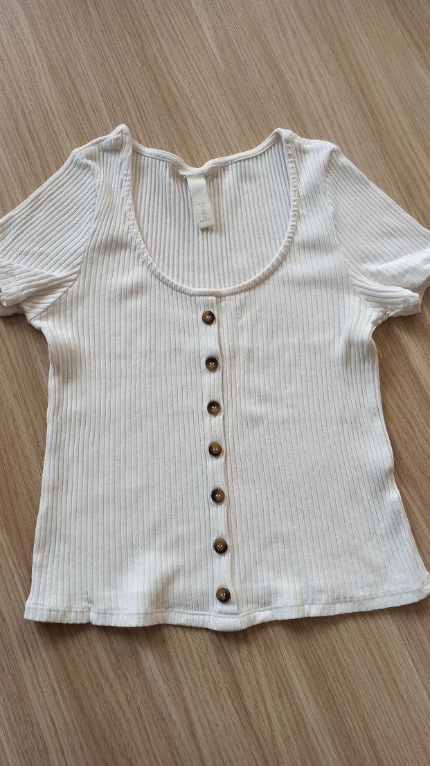 Beyaz 3lü Tişört - Görsel 3