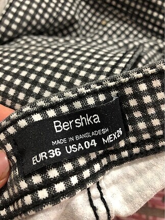 Bershka Desenli skinny pantolon
