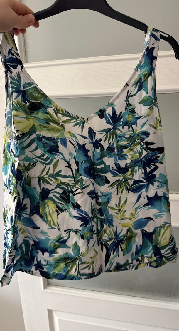 Düğmeli Kolsuz Mini Bohem Bluz - Görsel 3