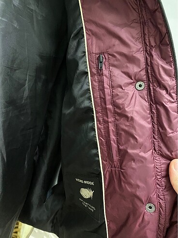m Beden bordo Renk Şişme mont
