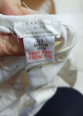 Beyaz Pamuklu Uzun Kollu Bebek Body - Görsel 4