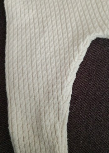 Kız Çocuk Beyaz Örgü Tayt - Görsel 4