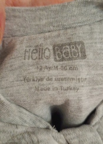 Gri 2 tog Bebek Kış Tulumu - Görsel 2