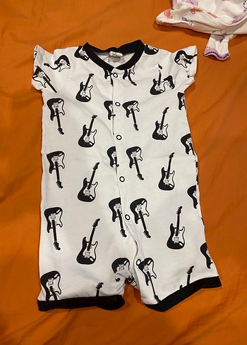 H&m erkek bebek Kısa Kollu Tulum