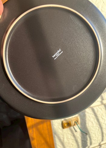 Siyah Baskılı Pizza Tabagı - Görsel 3