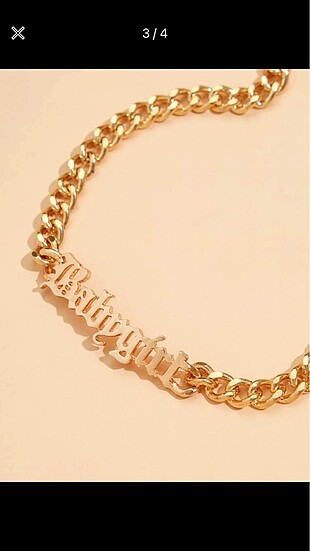  Beden Babygirl chain