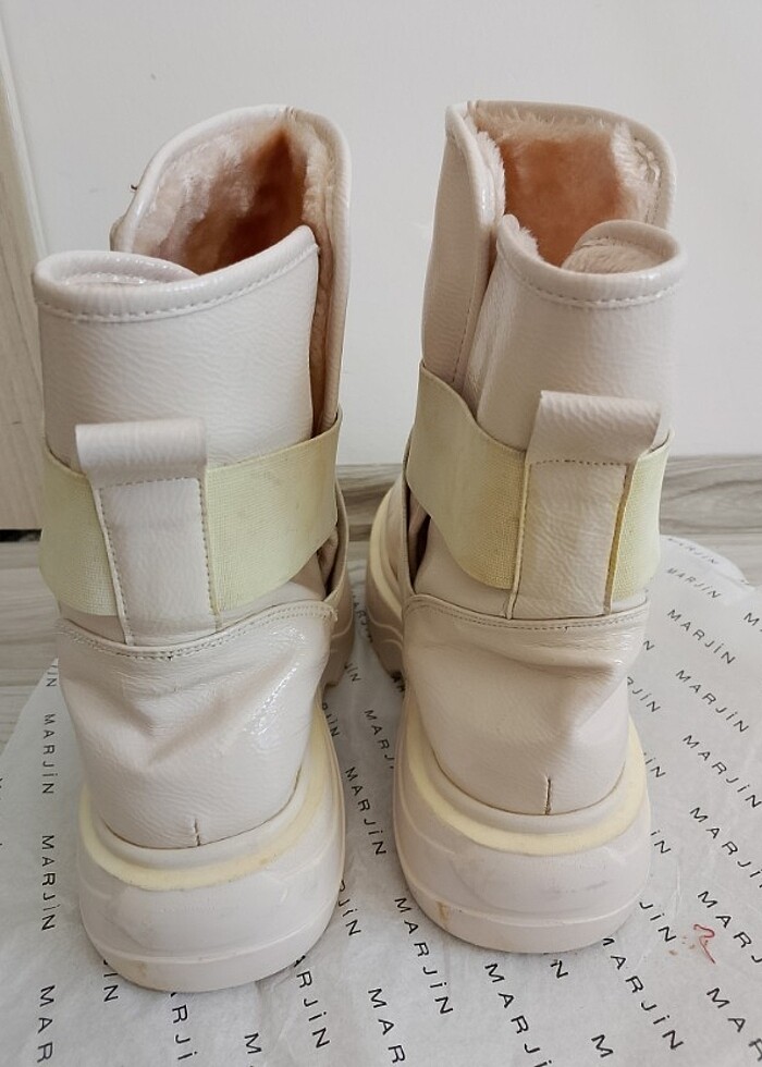 Marjin krem rugan bot - Görsel 3