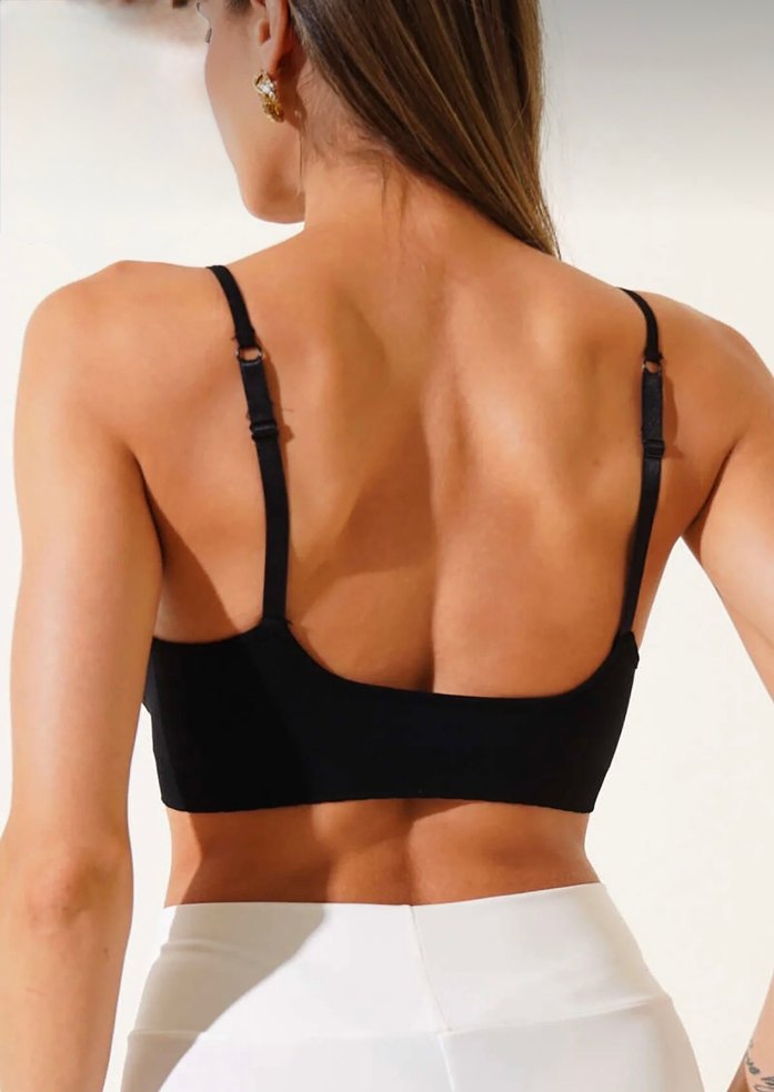 Siyah Sporcu Sütyeni - Görsel 2